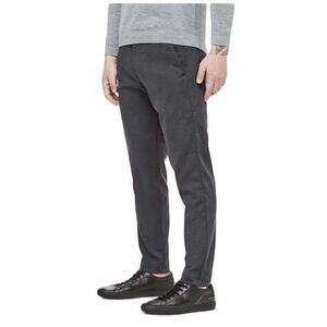 Lululemon Commission Pants Slim Mens Wool Charcoal Gray Casual LM5561S Size 31